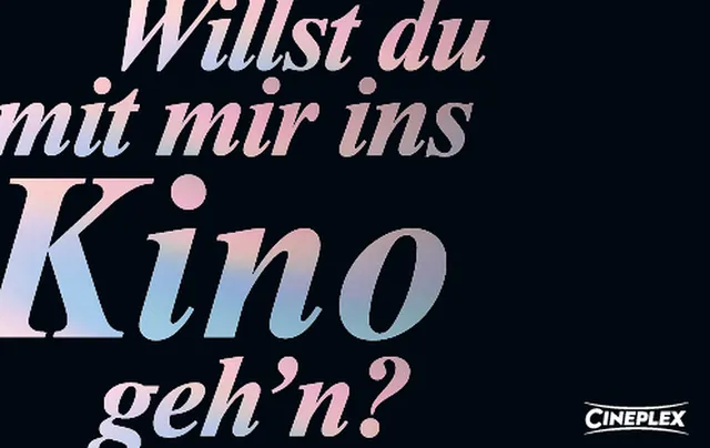 Kinogutschein Nürnberg, Motiv Willst du mit mir ins Kino geh’n?